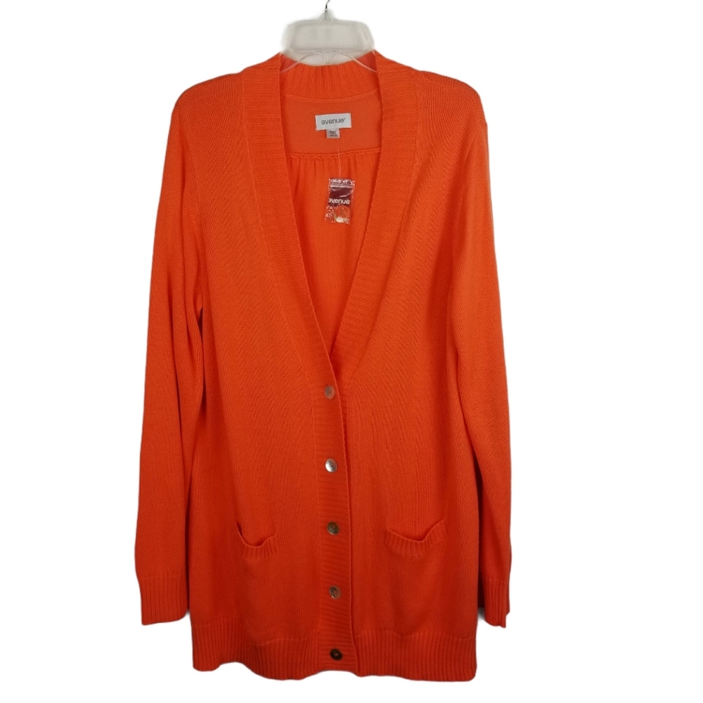 Avenue 14/16 Button Front Cardigan NWT